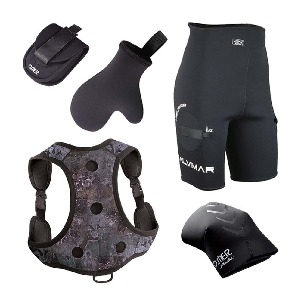 Black Stone Wetsuit - Man | Omer – DEEP BLUE - Freediving