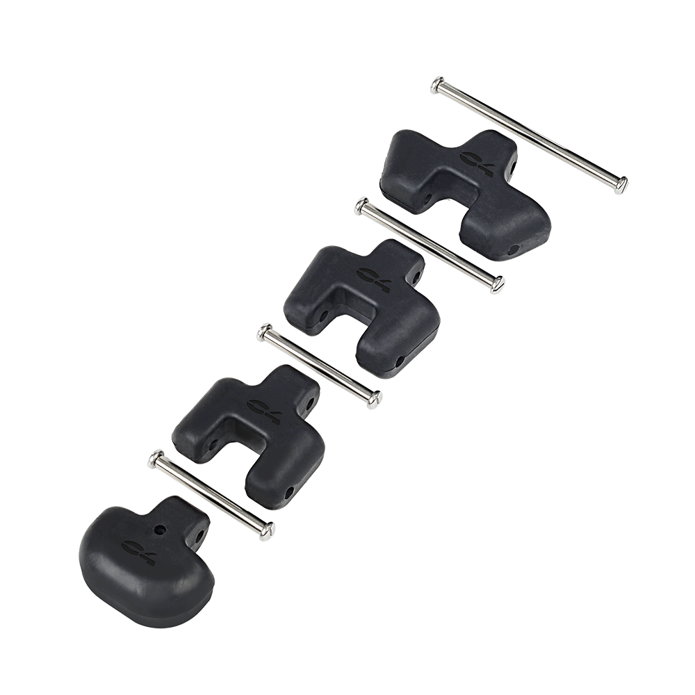 Kit Segmenti per Collari C4 - Nero