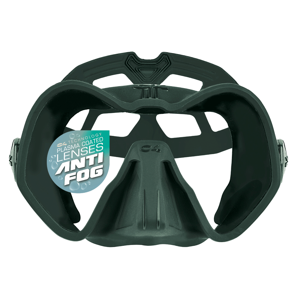 Maschera Skyline Antifog - Verde