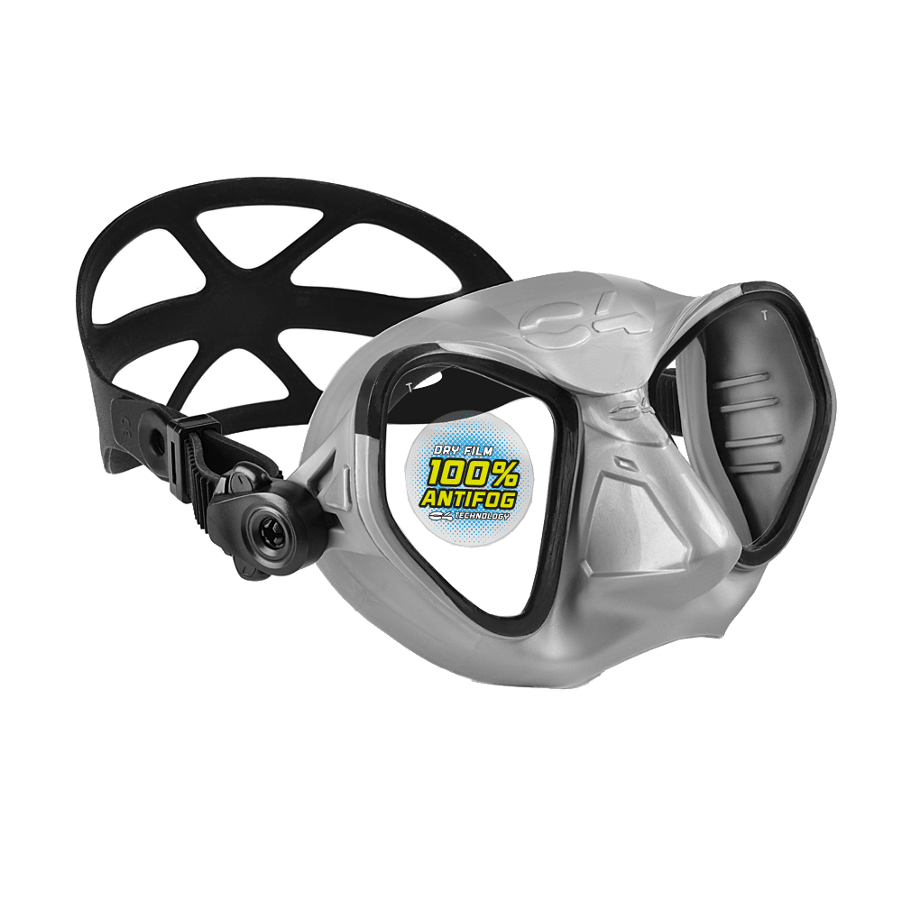 Maschera Condor Antifog - Silver/black