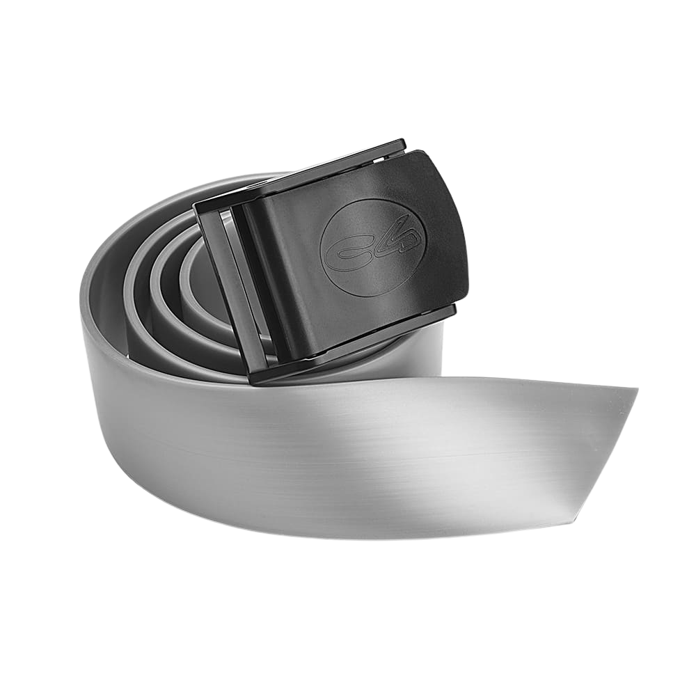 Cintura Fibbia Nylon Argento