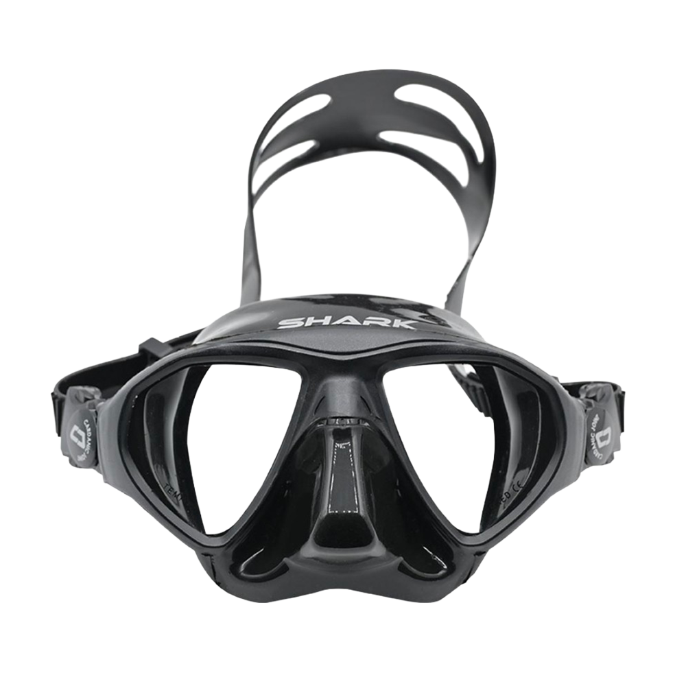 Maschera Shark Black