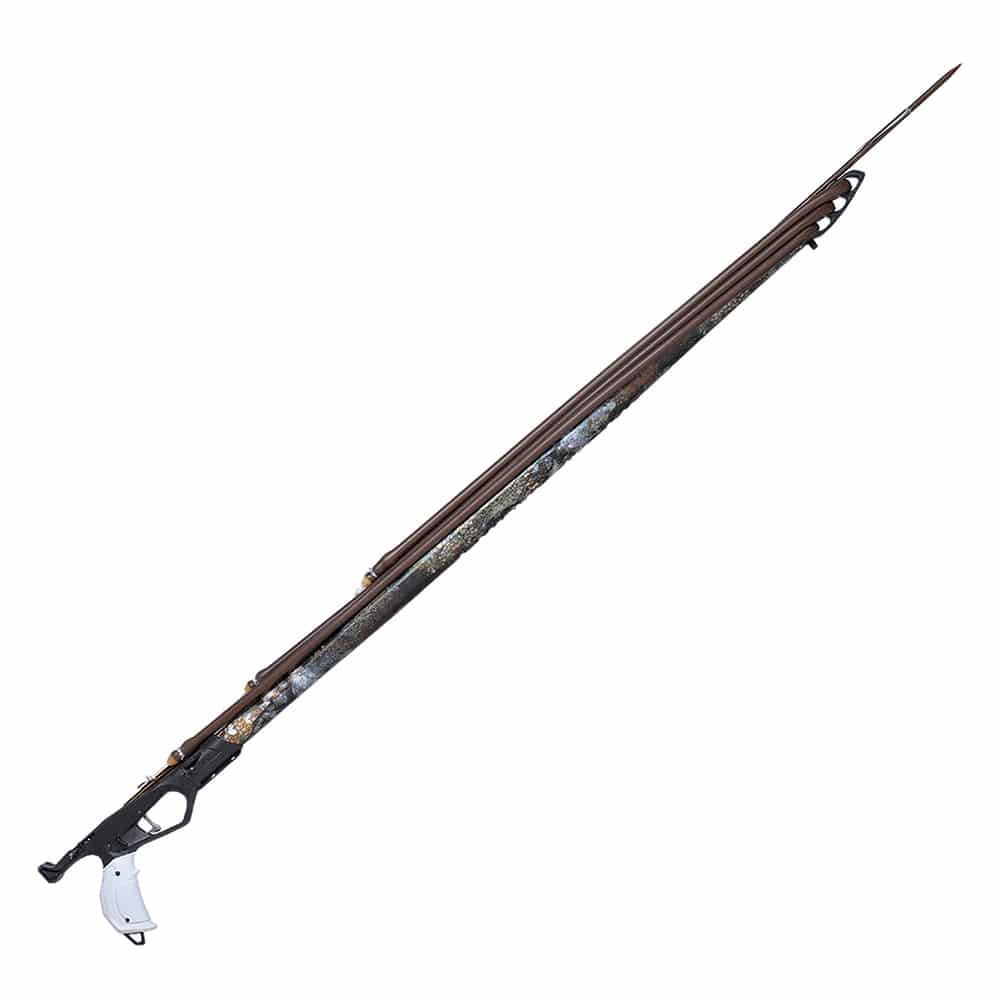 Omer Invictus HF Camouflage Speargun for Fishing IN Apnea With Reel 